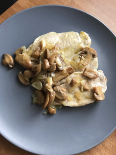 Una foto de Filetes de pollo estilo campestre!