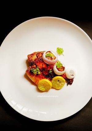 A picture of Tandoori Pomfret.