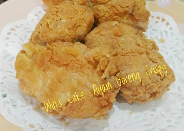 Resep Ayam Goreng Crispy oleh Defa Ade Faruq - Cookpad