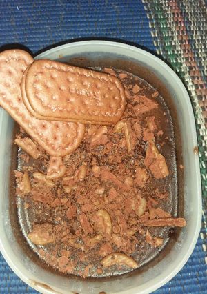 Foto resep Bronis kukus sandwich coklat roma
