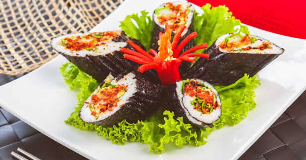 Resep Resep Kimbap Salmon Pedas oleh DapurKobe Cookpad