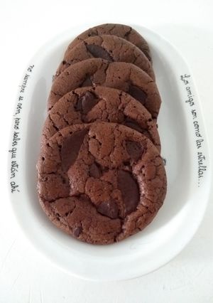 Una foto de Cookies brownie