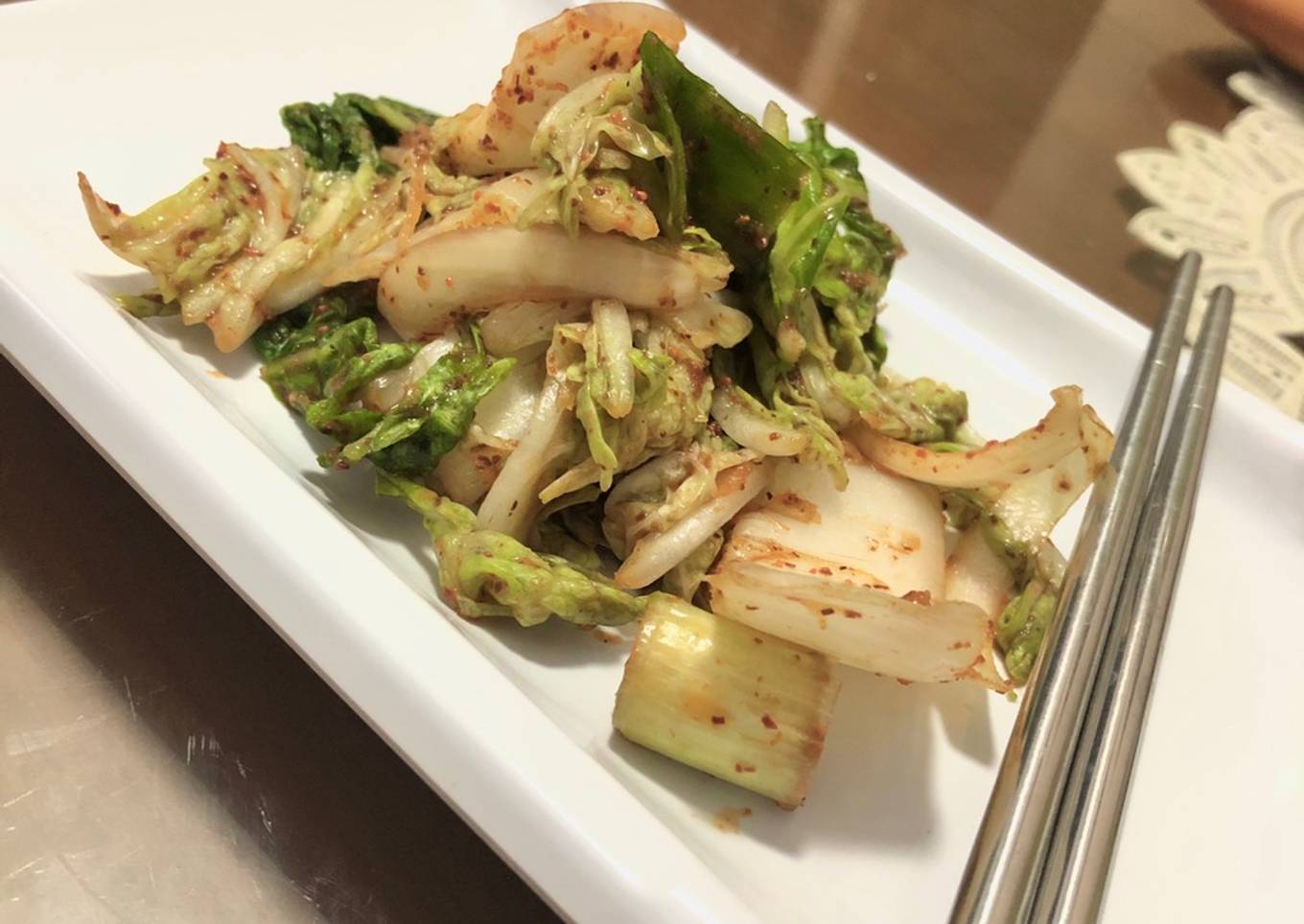 KIMCHI GOETJEORI (FRESH KIMCHI) TANPA FERMENTASI