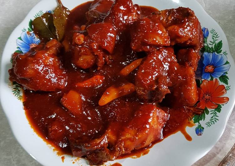 Ayam merah masak membuat cara Cara Memasak