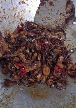 Foto resep Sambal Goreng Ikan Teri & Tahu Tempe