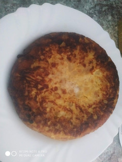Una foto de Tortilla de patata con cebolla