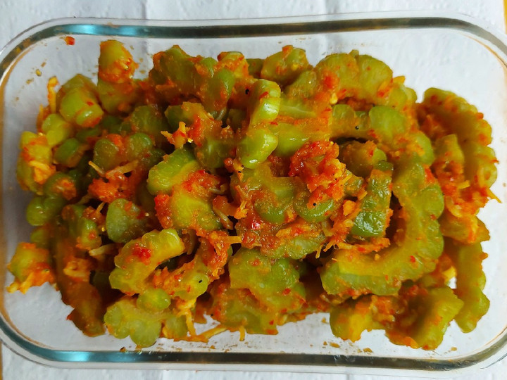 Langkah Mudah untuk Menyiapkan Tumis pare teri Anti Gagal