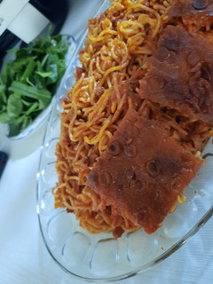 عکسی از دستور ماکارونی ساده با سویا