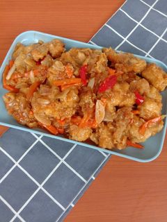 Foto resep Ayam Tepung Saus Asam Manis