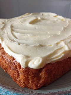 Una foto de Carrot cake con buttercream