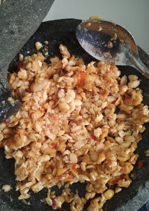 Foto resep Sambel penyet tempe