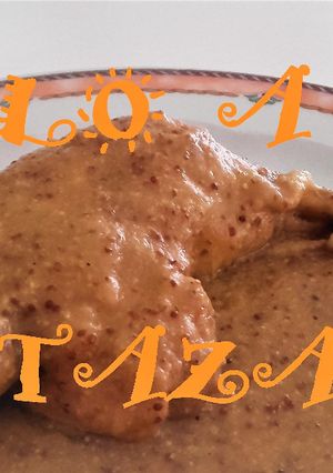 Una foto de Pollo a la mostaza