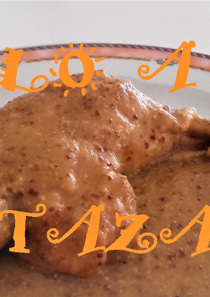 Una foto de Pollo a la mostaza