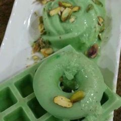Whosayna’s Pistachio Kulfi A picture of Whosayna’s Pistachio Kulfi.