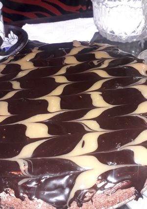 Une photo de Tarte au caramel chantilly