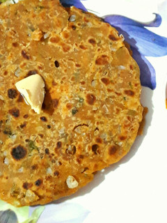 A picture of Onion Paratha.