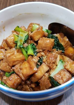 Foto resep Cah Tahu Pakchoy Ayam