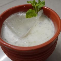 A picture of Sattu Masala Chaas.