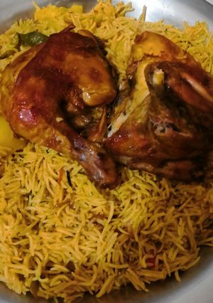 صورة لوصفة رز مضغوط