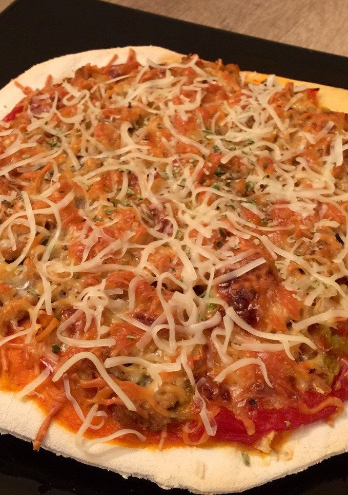 Una foto de Pizzas individuales con Monsieur Cuisine