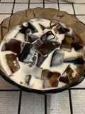 Grass Jelly with Coconut Milk