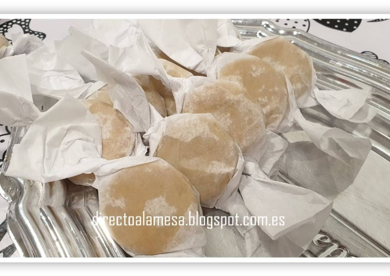 Polvorones de aceite de oliva y almendras