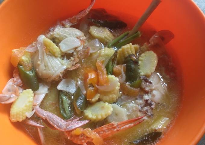 Bagaimana Membuat Kepiting/rajungan kuah santan yang Lezat