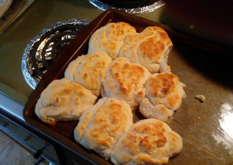 Steps to Prepare Favorite Patsy&#39;s Buttermilk Biscuits