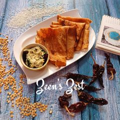A picture of Adai Dosas.