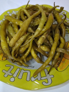 عکسی از دستور فلفل شور ترشی