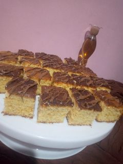صورة لوصفة كيك الحليب الساخن