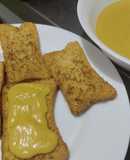 Dip🥯de berenjena🍆y zanahoria🥕