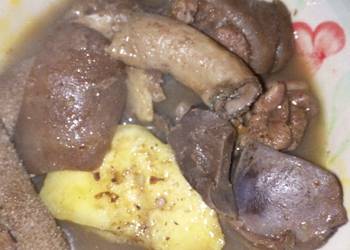 How to Cook Appetizing Goat meat pepper soup