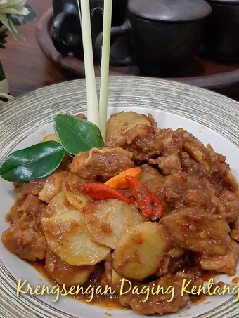 Cara Mudah Membikin Resep Krengsengan Daging Kentang yang Enak Banget Anti Ribet, Mantap Sekali