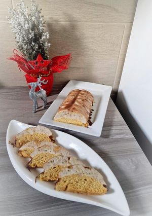 Banánkrémes piskóta glutén és cukormentesen recept fotója