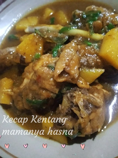 Foto resep Ayam Kecap Kentang