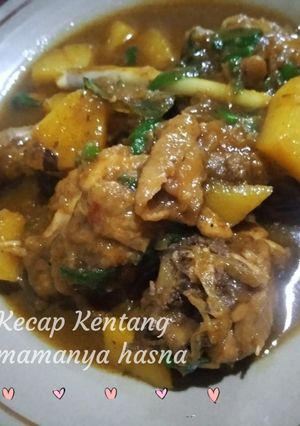 Foto resep Ayam Kecap Kentang