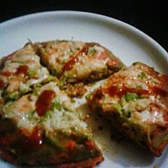 Spinach lasagne A picture of Spinach lasagne.