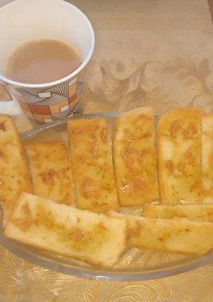 A picture of Garlic bread.