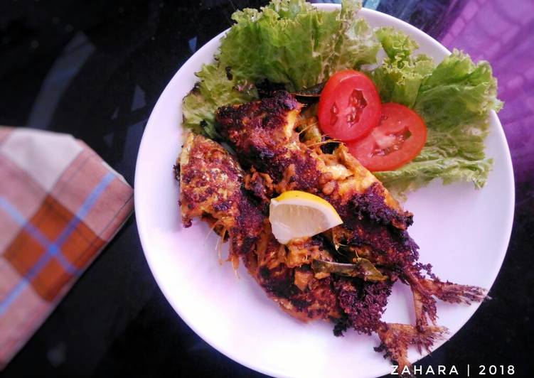 Kembung Bakar Bumbu Padang (Happycall)