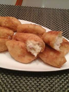 Una foto de Croquetas de jamón y huevo