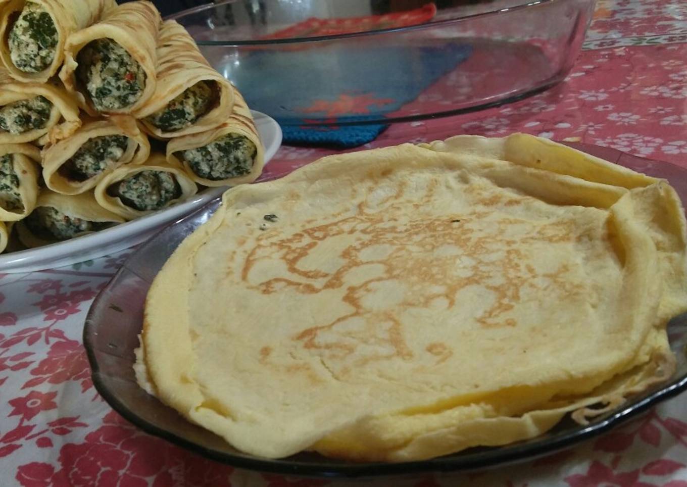 Masa de crepes ❤ para dulce y salado 😘