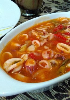 Foto resep Cumi Asam Manis Pedas