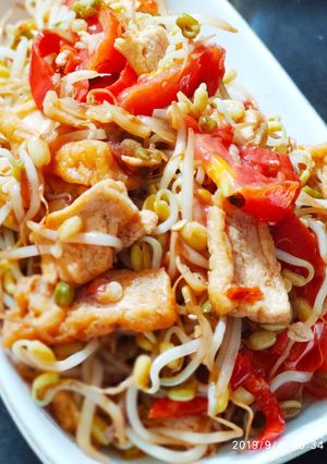 Foto resep Cah Tauge Tahu