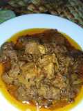 Kasoori tikka gravy (mutton handi)