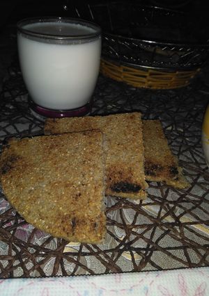 صورة لوصفة كسرة صحية
