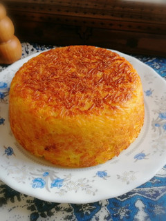 عکسی از دستور ته چین مرغ