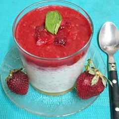 Strawberry 🍓 Chia Parfait A picture of Strawberry 🍓 Chia Parfait.