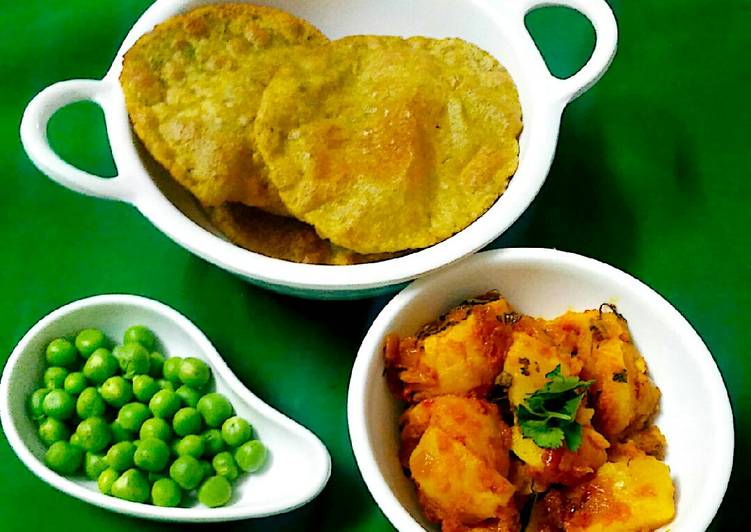 Simple Way to Prepare Award-winning Peas (Matar)Puri