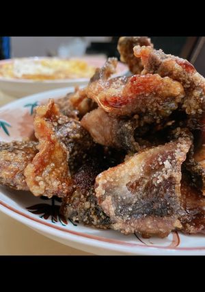 A picture of Sweet and Sour Milkfish Skin.